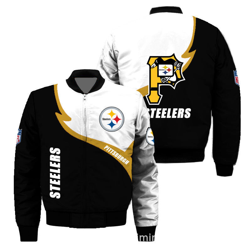 Pittsburgh Steelers & Penguins Jacket Full-Zip