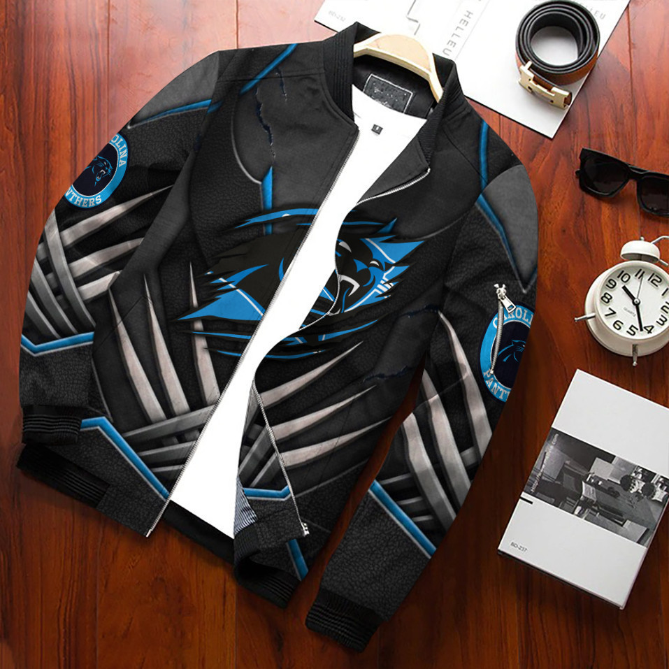Carolina Panthers Bomber Jacket BG205