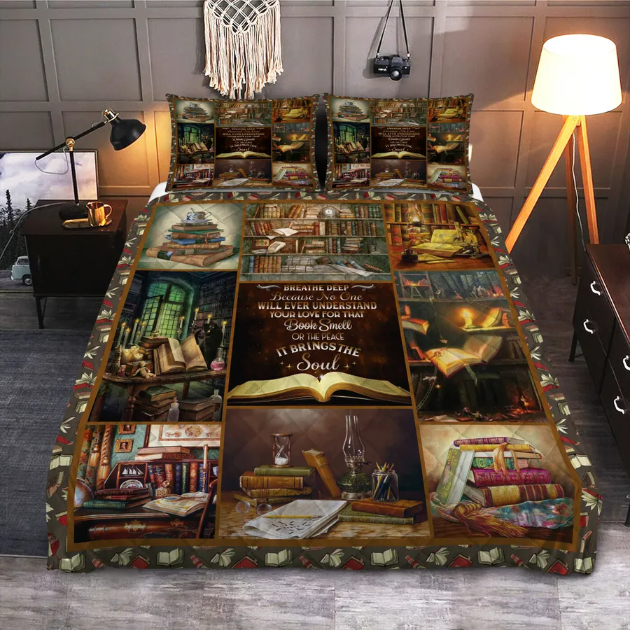 Book Bedding Set Your Love For That Book Smell Duvet Covers