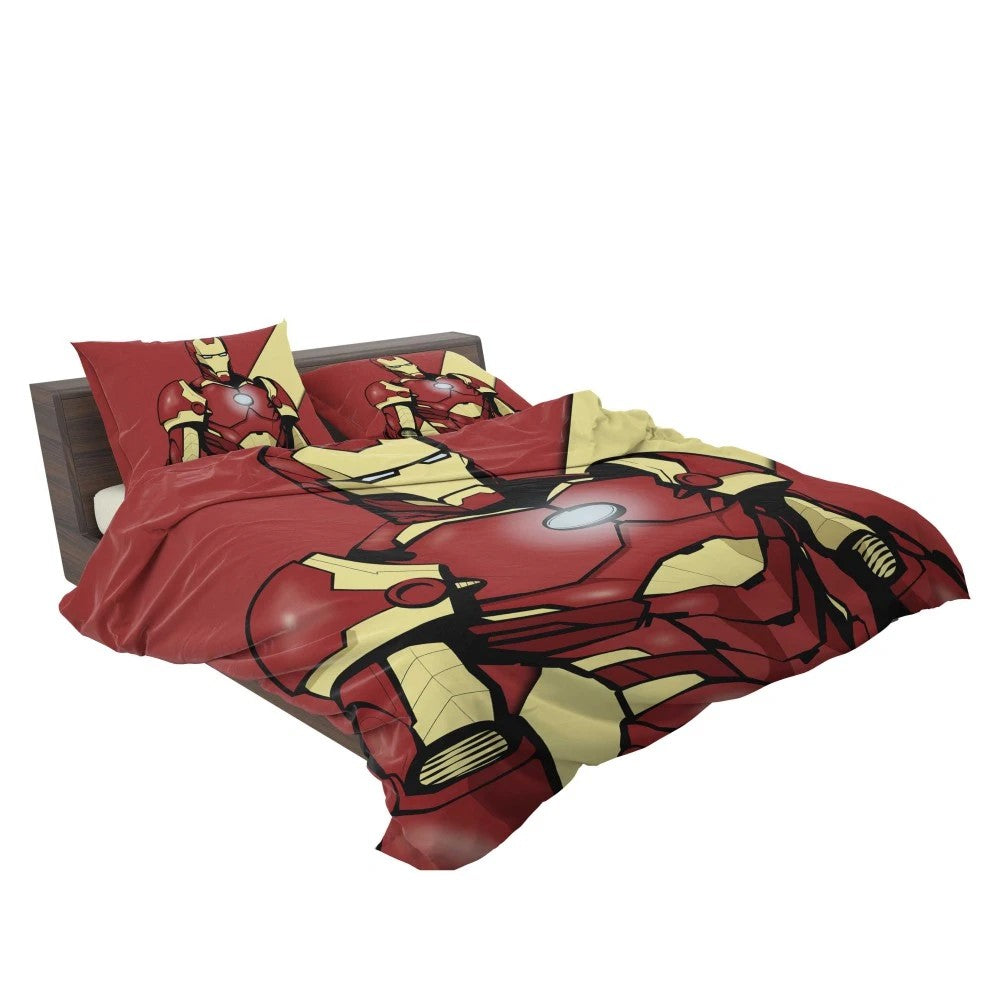 Iron Man Bedding Set MV Iron Man Superhero Genius Comic Duvet Covers