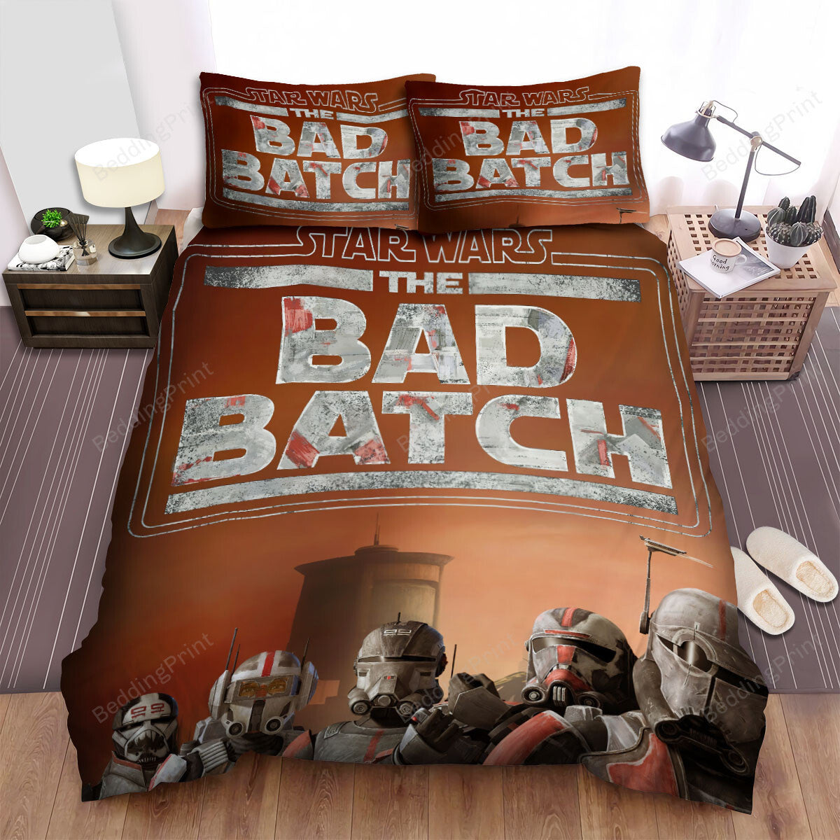 SW Bedding Set SW The Bad Batch Characters Duvet Covers