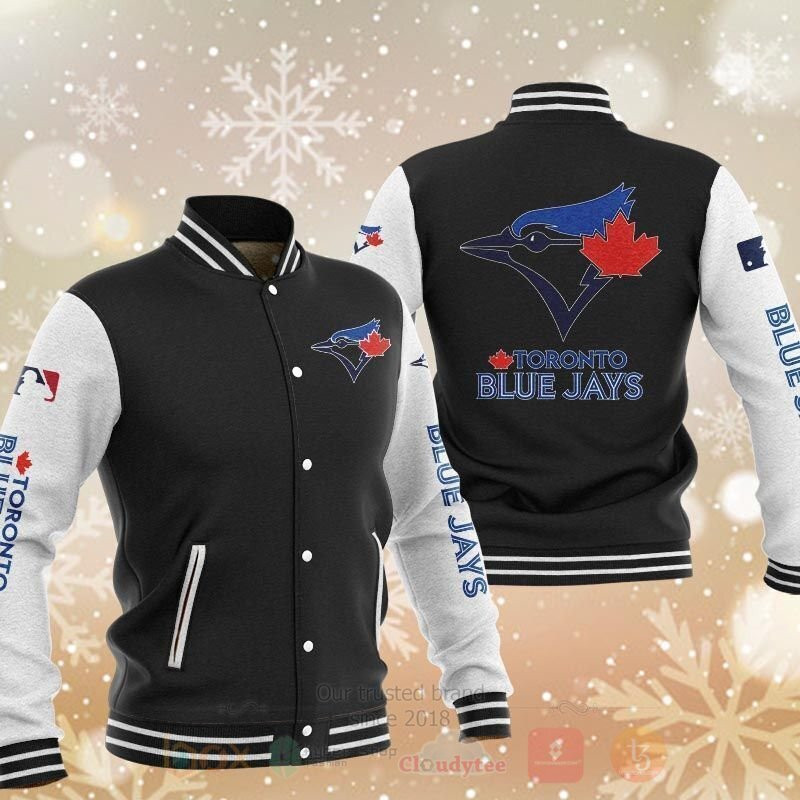 Toronto Blue Jays Black Baseball Jacket