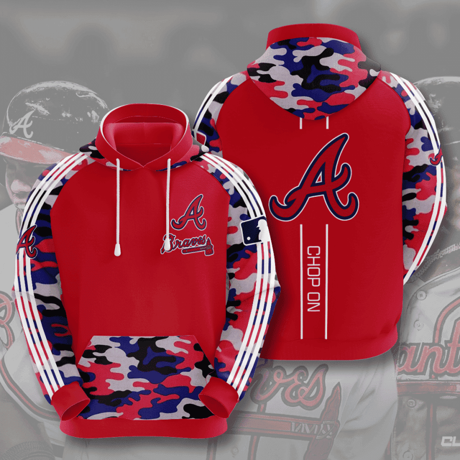 Atlanta Braves 3D All Over Print Hoodie & Zip Hoodie