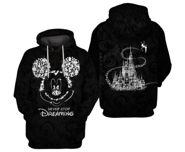 Mickey Mouse Comics Cartoon Bling 2k744 Lover Gift ,mickey All Over Print 3d Hoodie 2432
