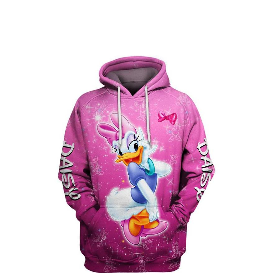 Daisy Duck Disney, Cute Daisy Duck Ver101 All Over Print Hoodie