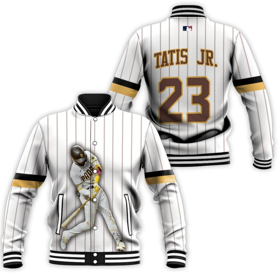San Diego Padres Fernando Tatis Jr 23 Baseball Jacket V1