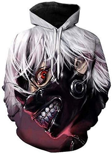 Tokyo Ghoul Ken Kaneki 3D All Over Print Hoodie & Zip Hoodie