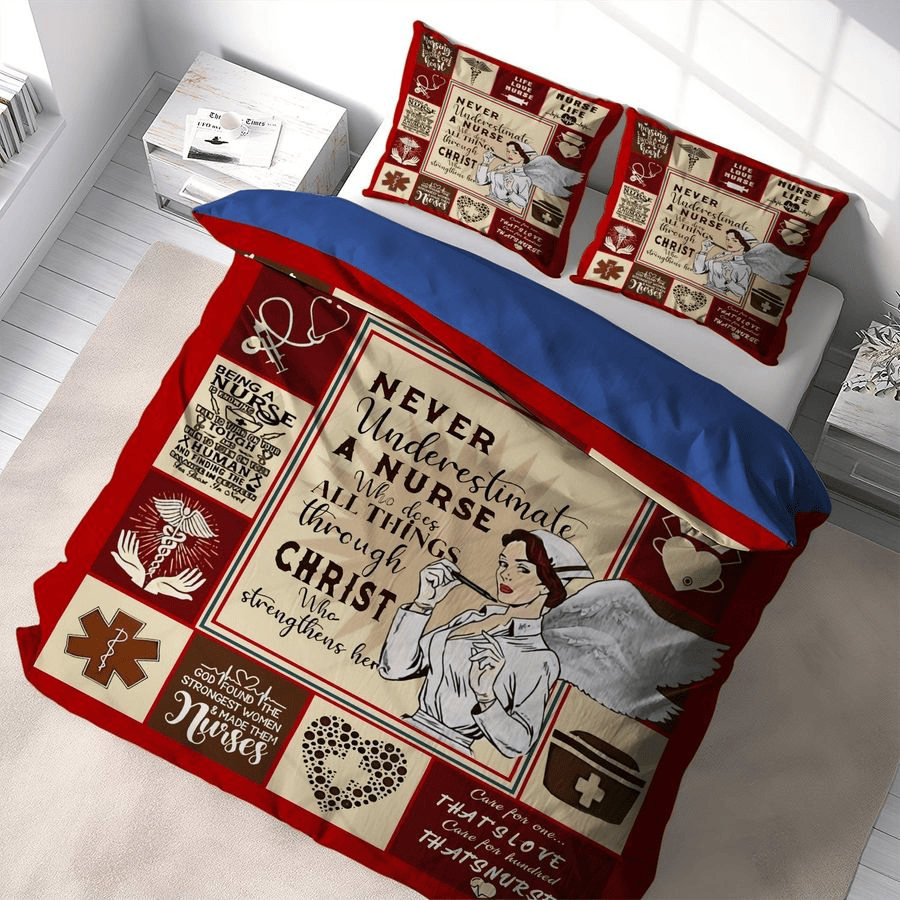 Nurse Bedding Set Never Underestimate A Nurse Duvet Covers