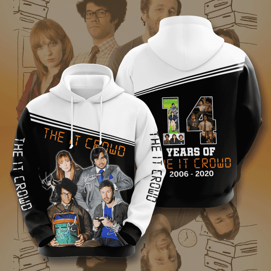 The It Crowd Movie Character Anniversary 14 Years 3D All Over Print Hoodie & Zip Hoodie