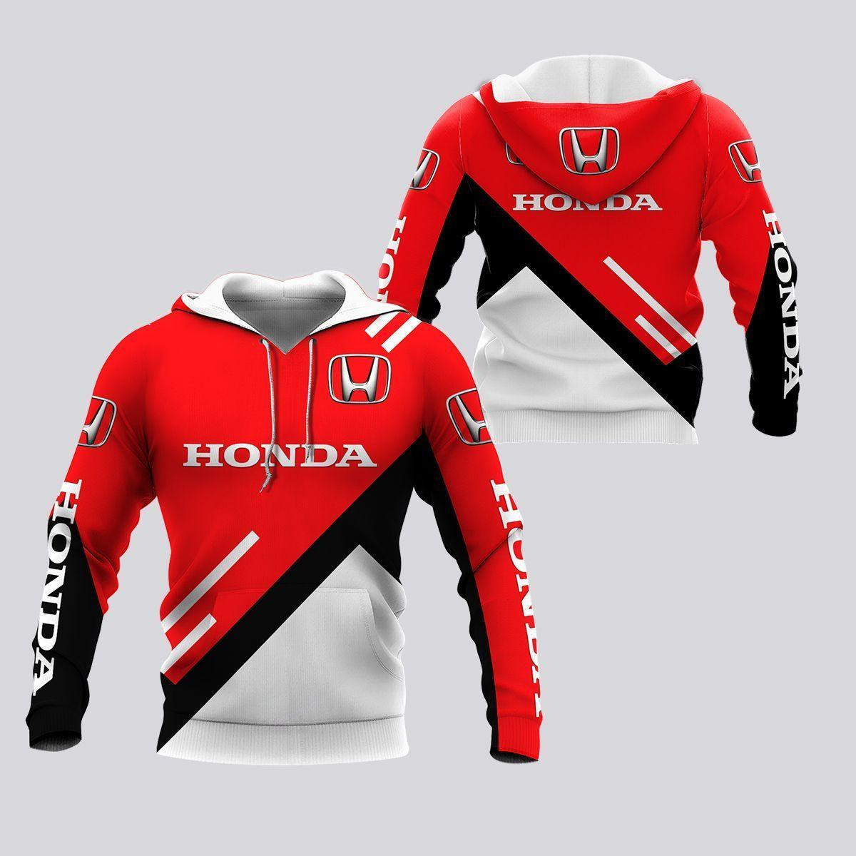 Honda Shirt 984, 3d Hoodie Zip Hoodie