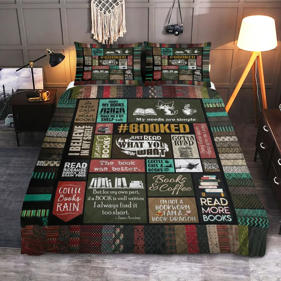 Book Bedding Set Book Just Read What You Want Duvet Covers