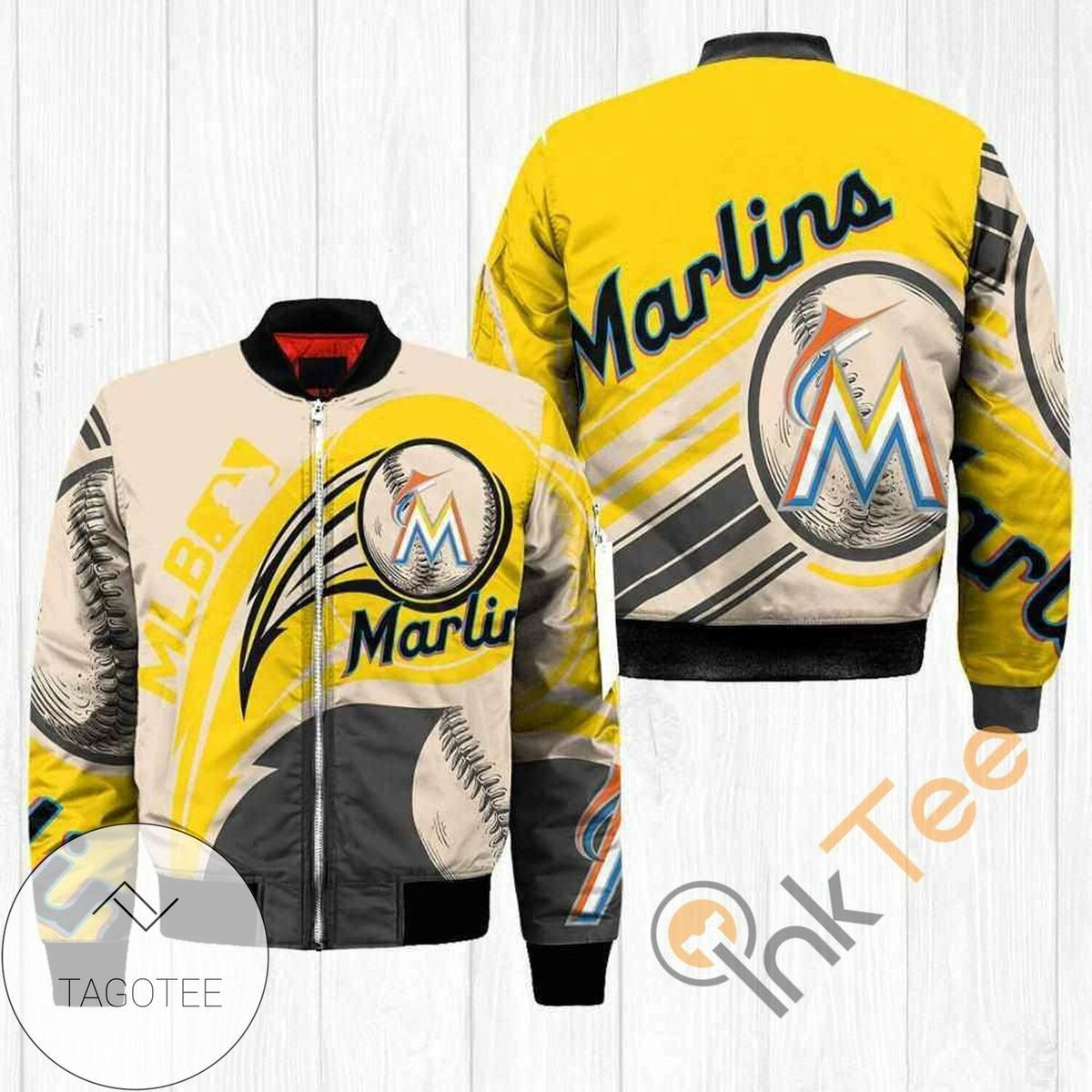 Miami Marlins Bomber Jacket V1