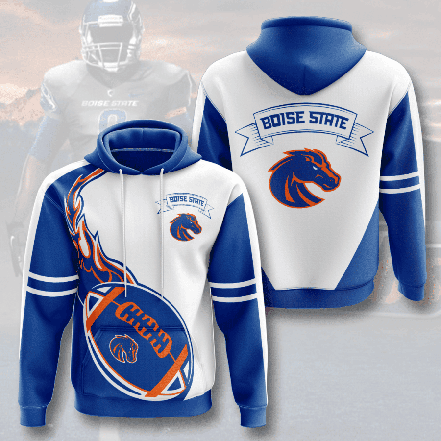 Boise State Broncos 3D All Over Print Hoodie & Zip Hoodie