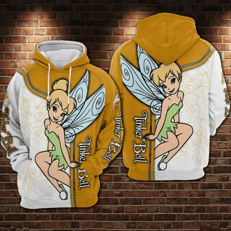 Tinker Bell And The Legend Of The Neverbeast Over Print 3d Hoodie Zip Hoodie