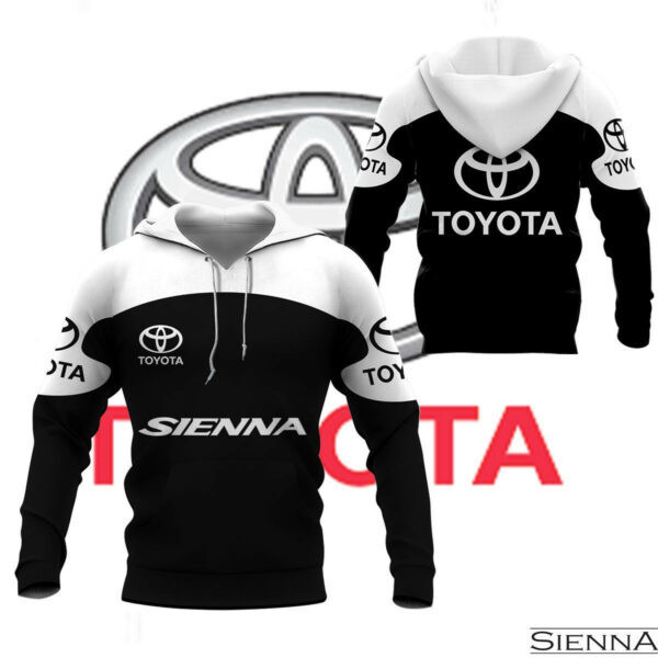 Toyota Sienna Shirt 378, 3d Hoodie Zip Hoodie 2745