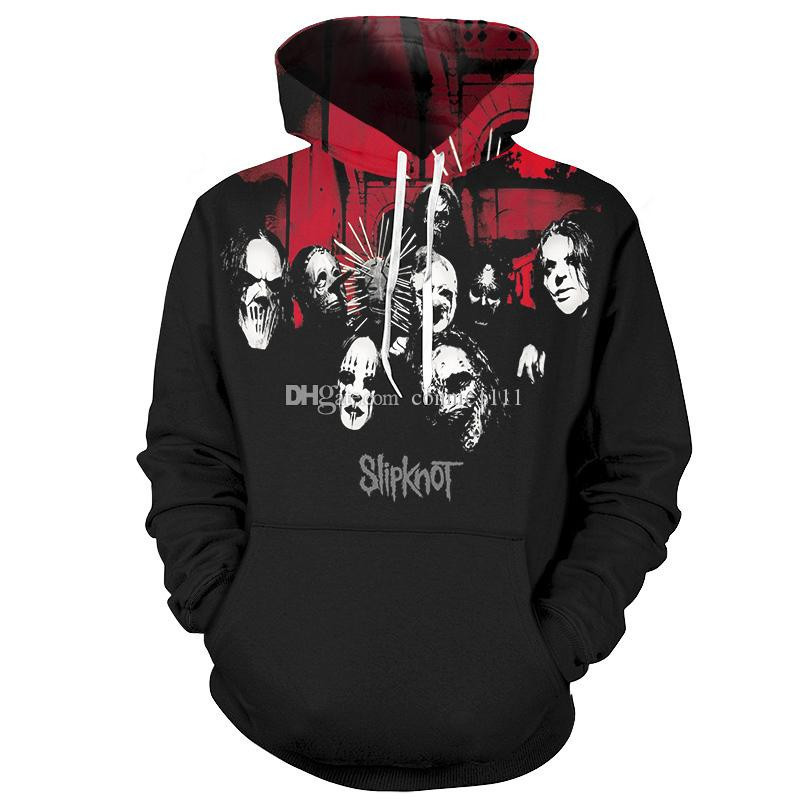 Slipknot 3d Hoodies Band Rock 01