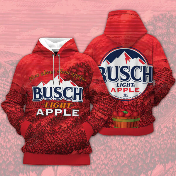 Busch Light Apple Shirt, Busch Light Apple Trending Hoodie 1378 1433