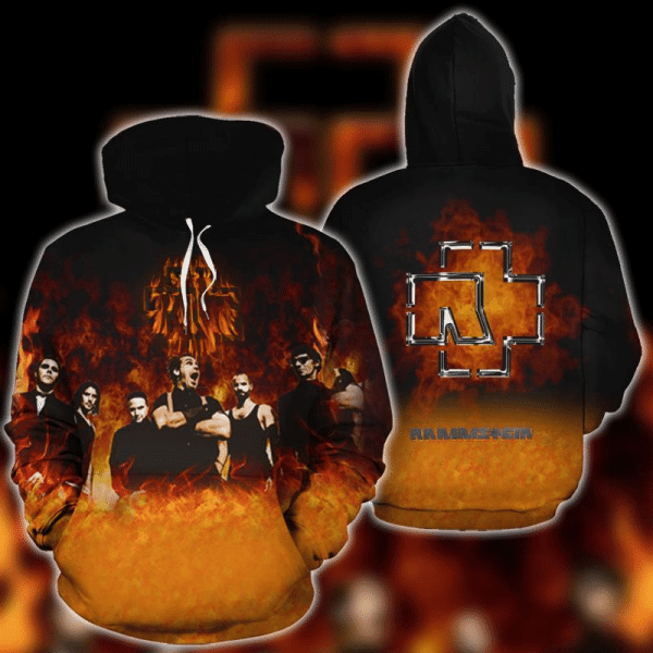 Rammstein Rock Band Thank You For The Memories 2k589 Lover Gift ,rammstein Rock Band All Over Print 3d Hoodie