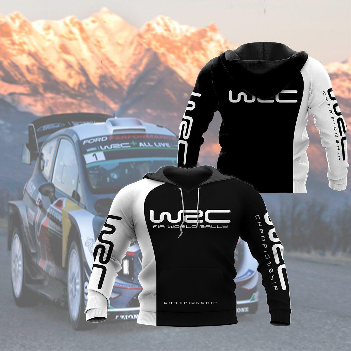 Wrc Shirt 106, 3d Hoodie Zip Hoodie