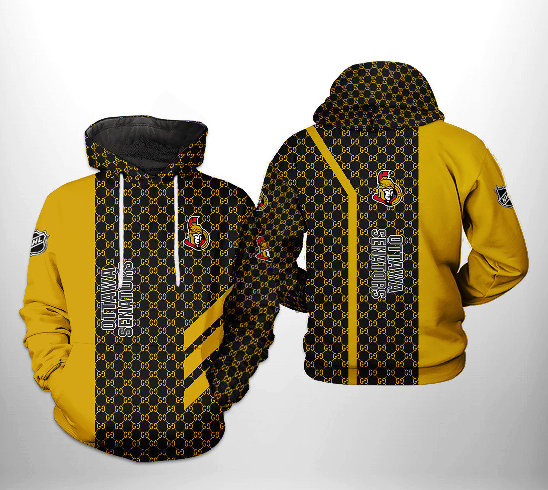 Ottawa Senators 3D All Over Print Hoodie & Zip Hoodie