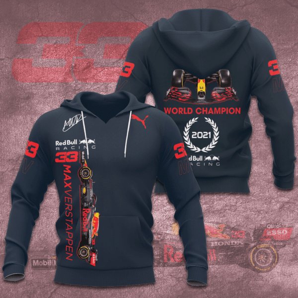 Max Verstappen Shirt, Max Verstappen World Champion Racing Hoodie 1143 696
