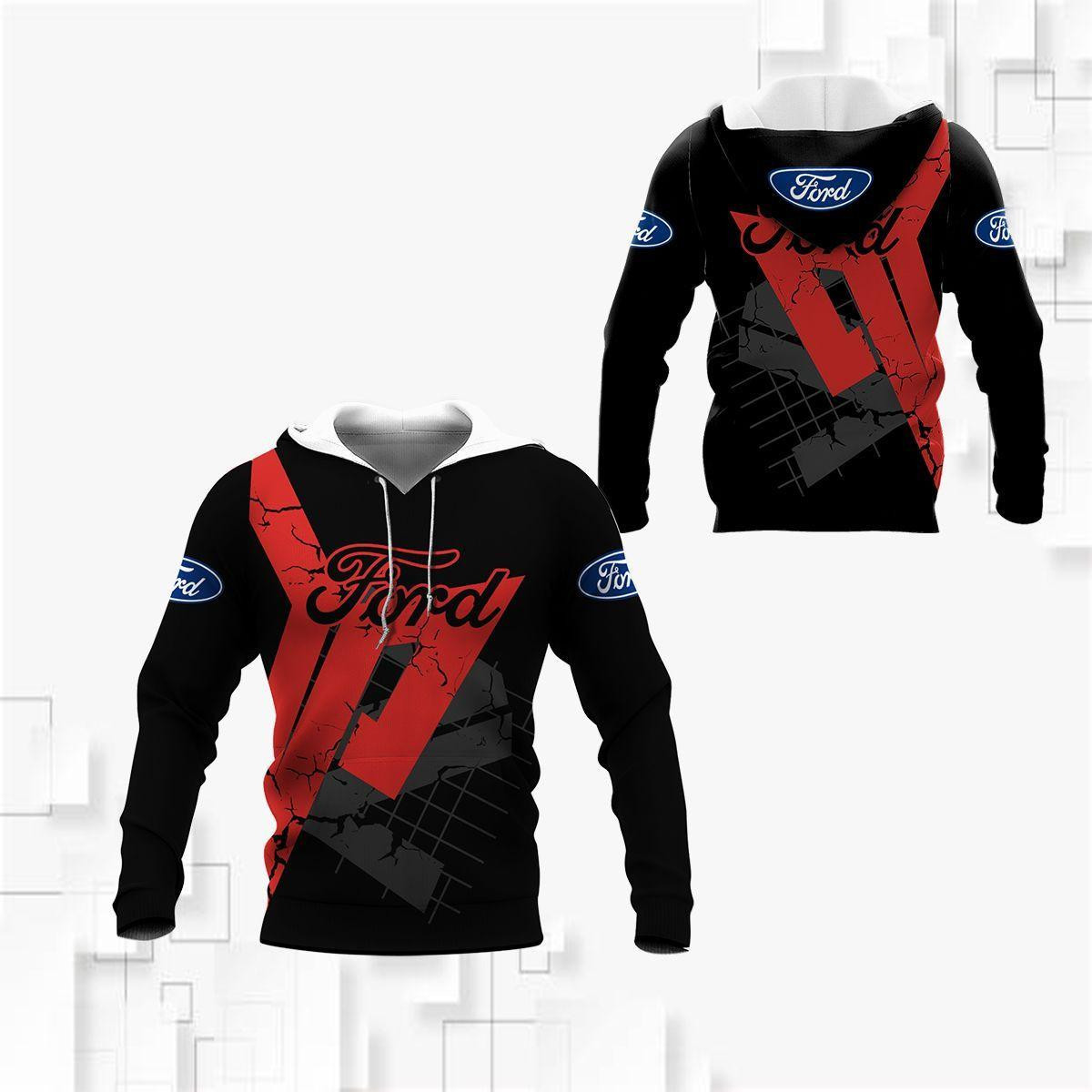 Ford Shirt 499, 3d Hoodie Zip Hoodie