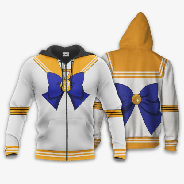 Sailor Venus Uniform Sailor Moon Anime 3k318 Cartoon 3d Hoodie Zip Hoodie 1898