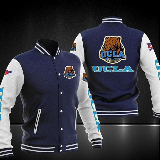 UCLA Bruins Navy Blue Baseball Jacket