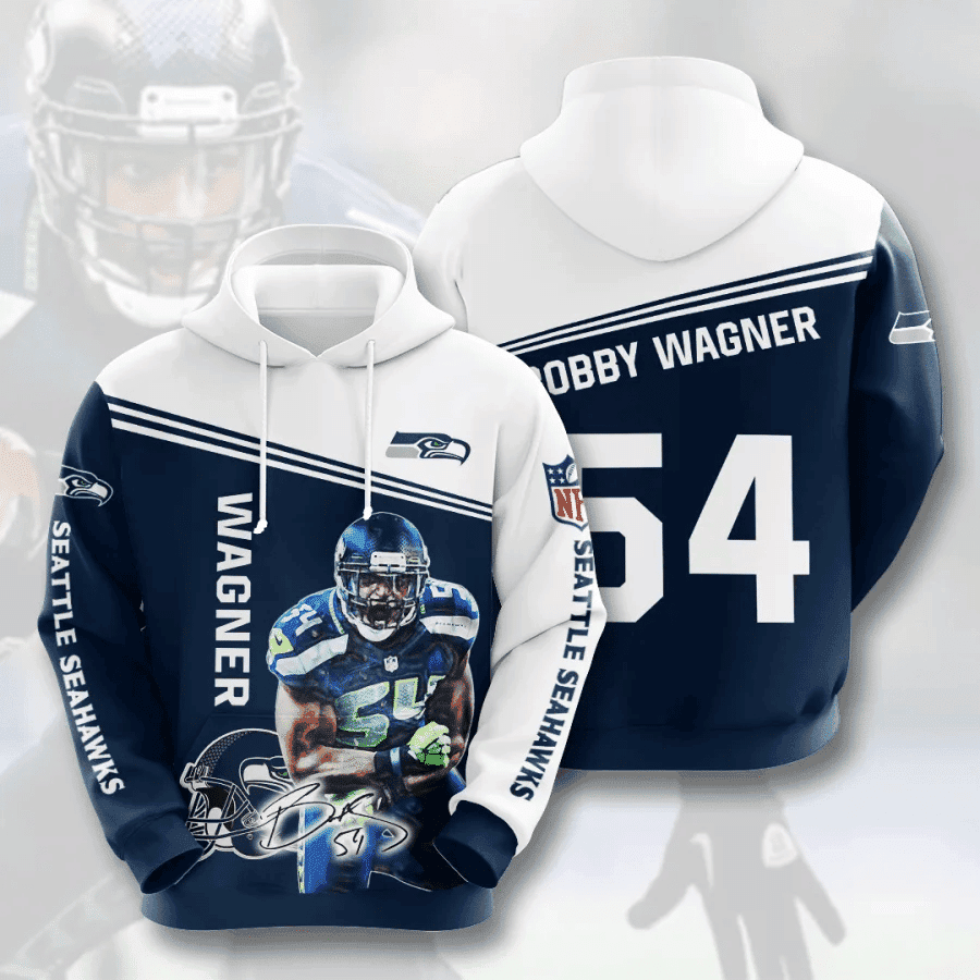 Bobby Wagner Seattle Seahawks 3D All Over Print Hoodie & Zip Hoodie
