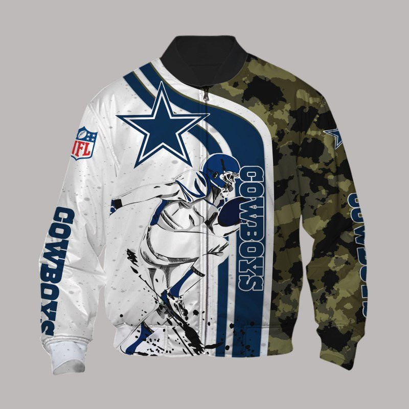 Cowboys Campo Player Running Bomber Jacket