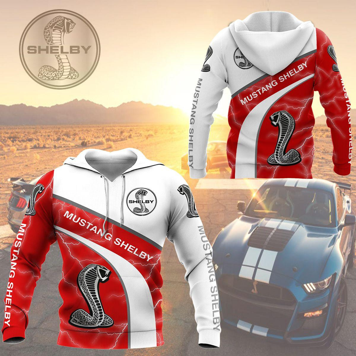 Ford Mustang Shelby Luxury Car 8k204 3d Zip Hoodie Hoodie Ii0