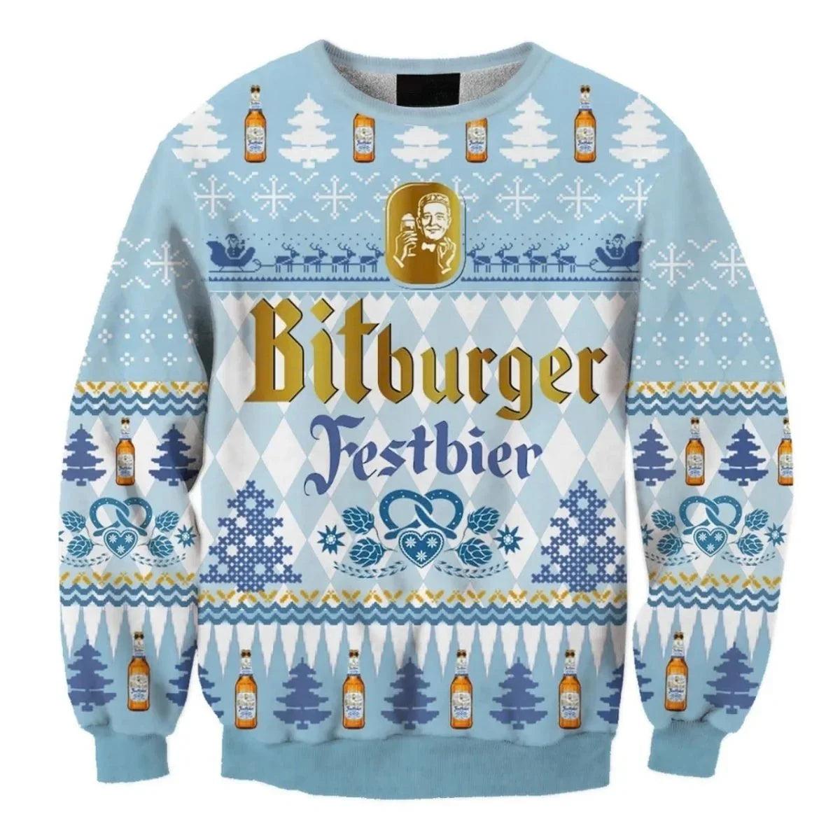 Bitburger Ugly Christmas Sweater