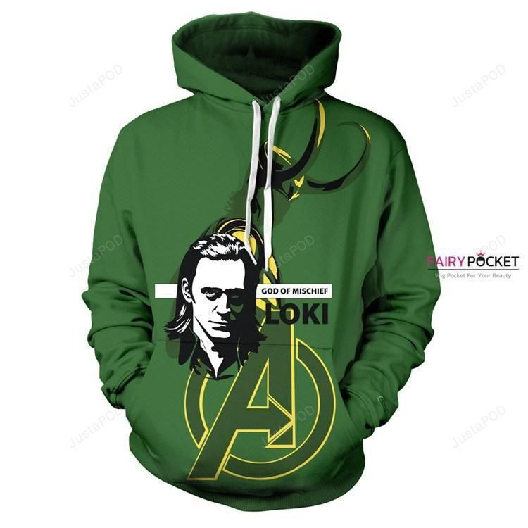 The Avengers Loki Odinson 3D All Over Print Hoodie & Zip Hoodie