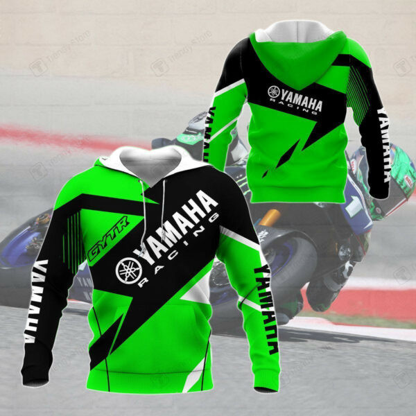 Yamaha Racing Shirt 567, 3d Hoodie Zip Hoodie 2053