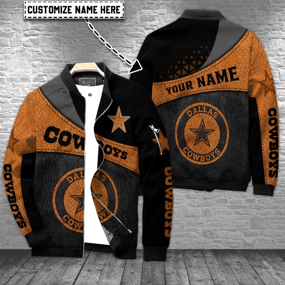 Cowboys Personalized Bomber Jacket BG742