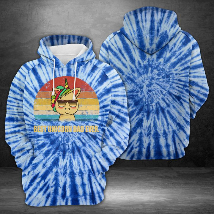 Unicorn Dad 3D All Over Print Hoodie & Zip Hoodie