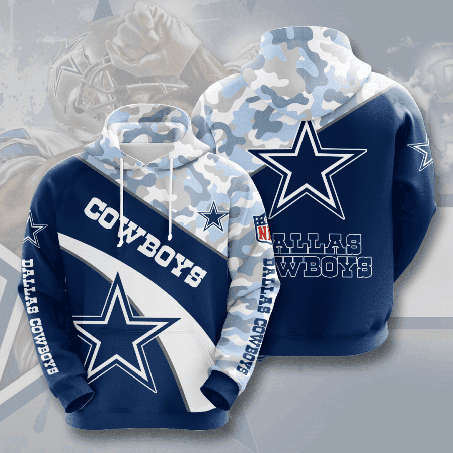 Cowboys 3D All Over Print Hoodie & Zip Hoodie
