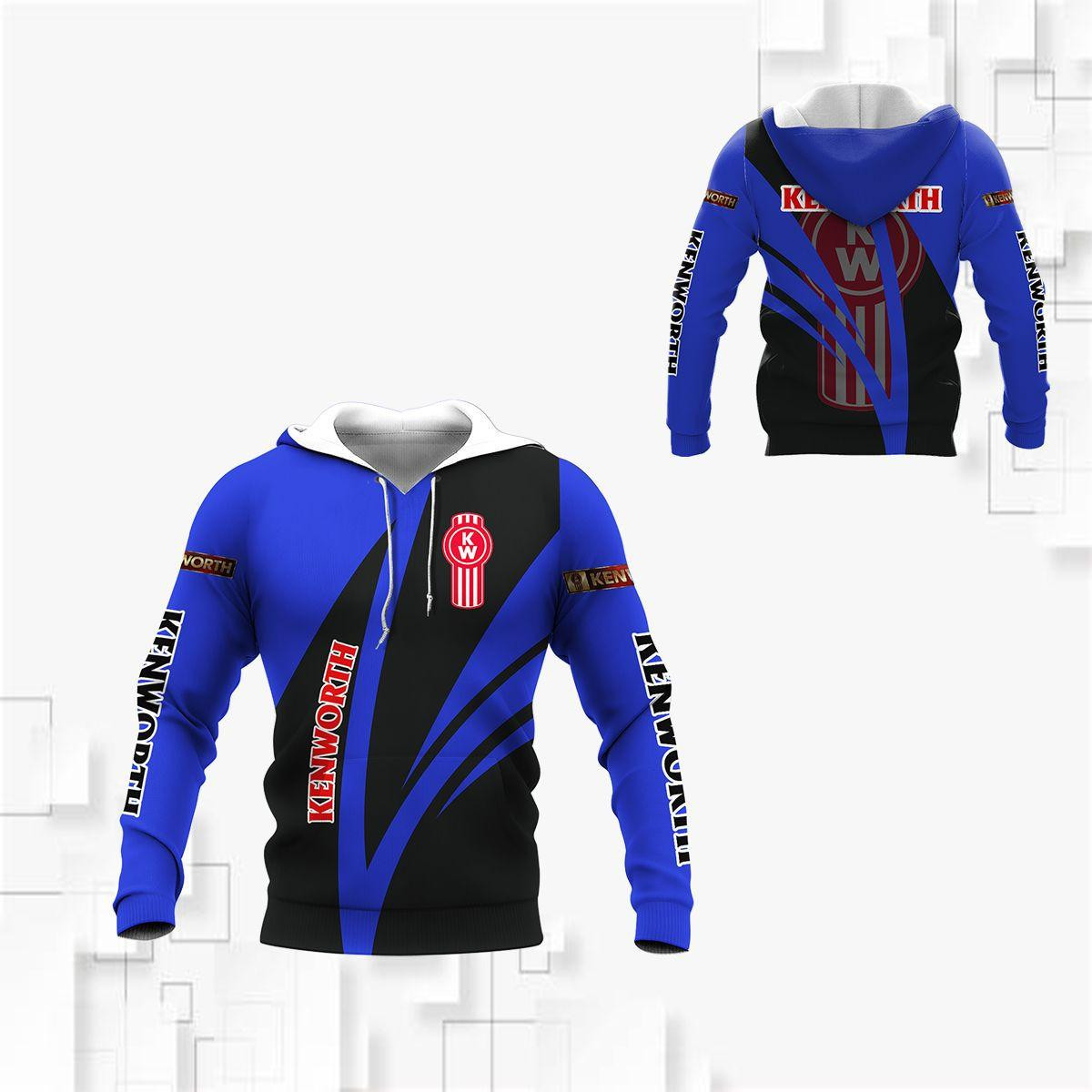 Kenworth Trucks Racing Team 7k877 3d Zip Hoodie Hoodie Ii0