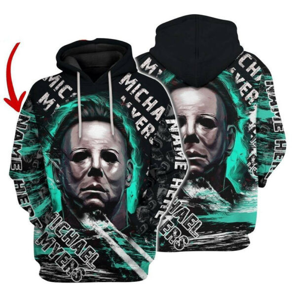 Personalized Michael Myers Aop Hoodie And Zip Hoodie 3, Gift For Fan 3d All Over Print Shirt Hoodie 2570