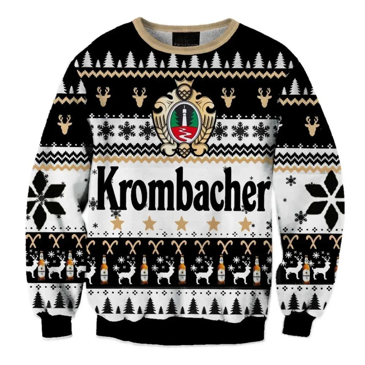 Krombacher Christmas Holiday Ugly Christmas Sweater