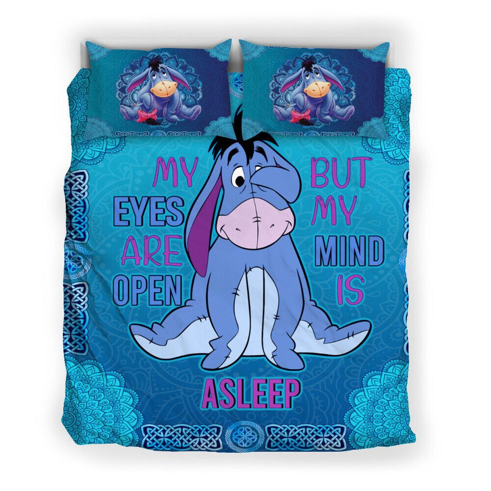 WTP Bedding Set DN My Eyes Are Open My Mind Is Asleep Duvet Covers