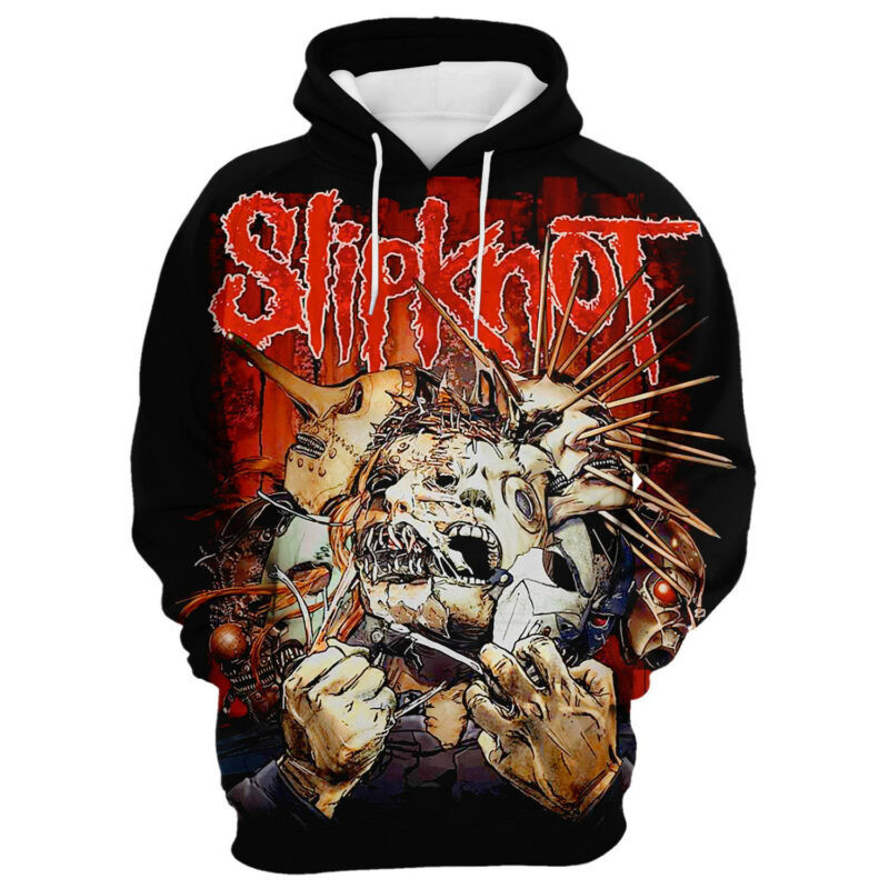 Slipknot 3d Hoodie Zip Hoodie