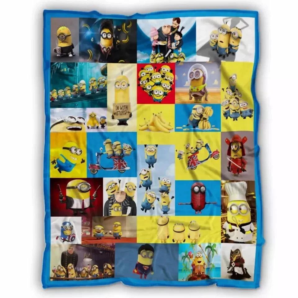 Despicable Me Minions Fleece Sherpa Blanket