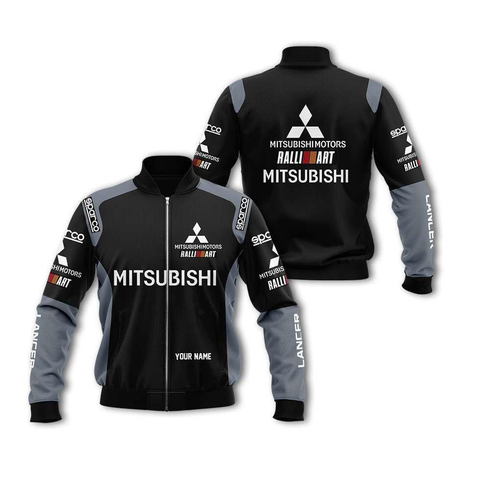 Personalized Mitsubishi F1 Team Racing Bomber Jacket 837