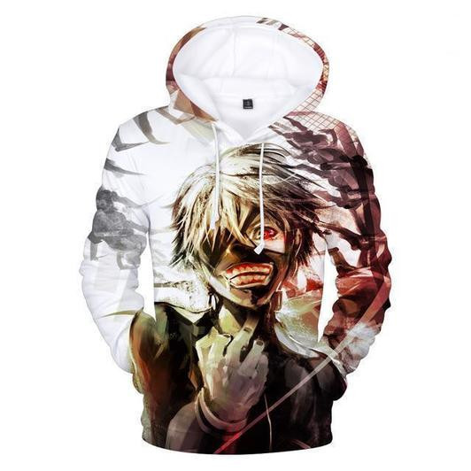 Tokyo Ghoul 3D All Over Print Hoodie & Zip Hoodie