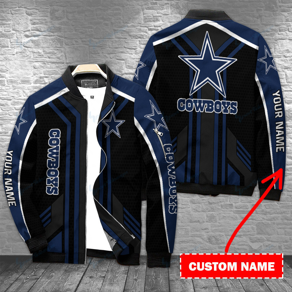 Cowboys Personalized Bomber Jacket BG442