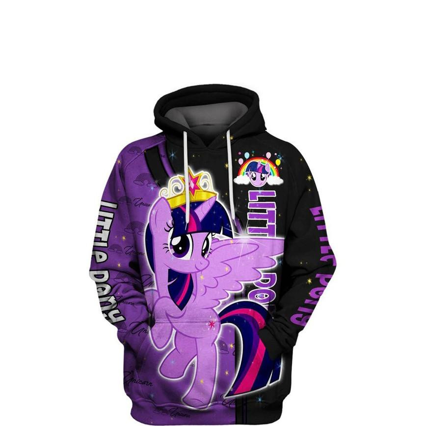 Adorable Little Pony, My Little Pony Friendship Is Magic Ver33 All Over Print Hoodie