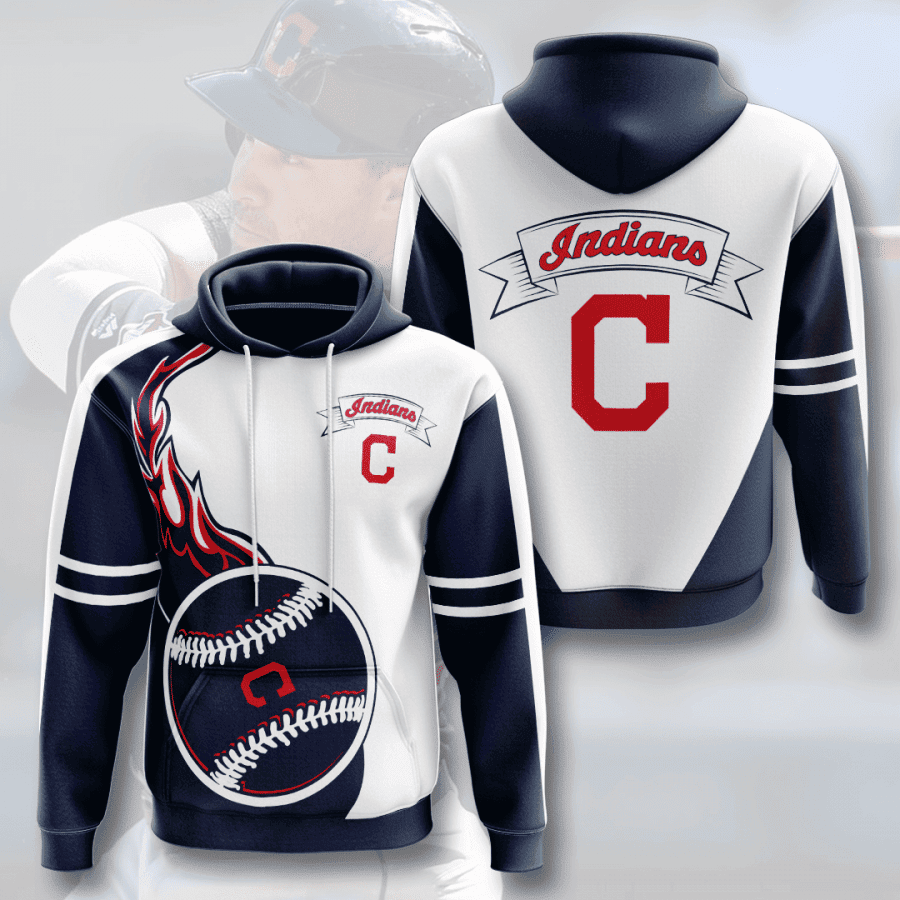 Cleveland Indians 3D All Over Print Hoodie & Zip Hoodie