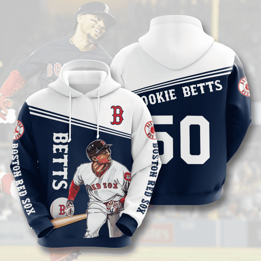 Boston Red Sox 3D All Over Print Hoodie & Zip Hoodie