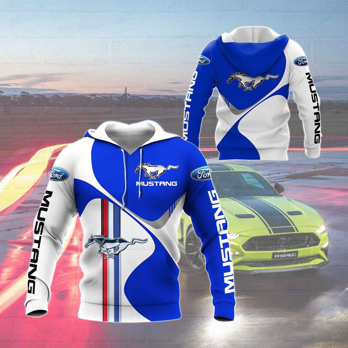 Ford Mustang Shelby Luxury Car 8k214 3d Hoodie Ii0